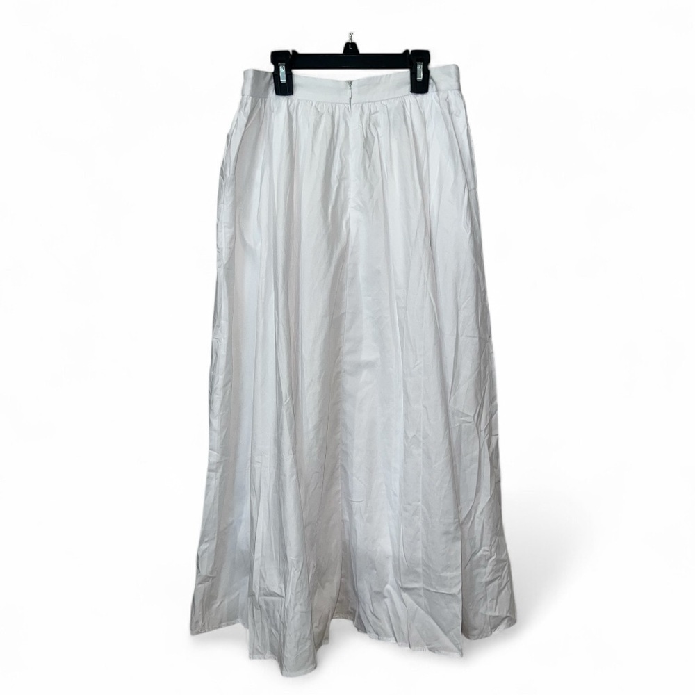 Commense White A-Line Full Maxi Skirt - Picture 6 of 11